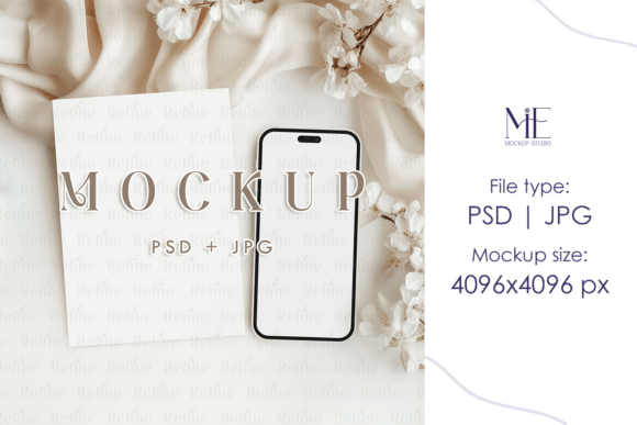 Download Card &amp; Phone Mockup, IPhone Invite Card - Invite Collection